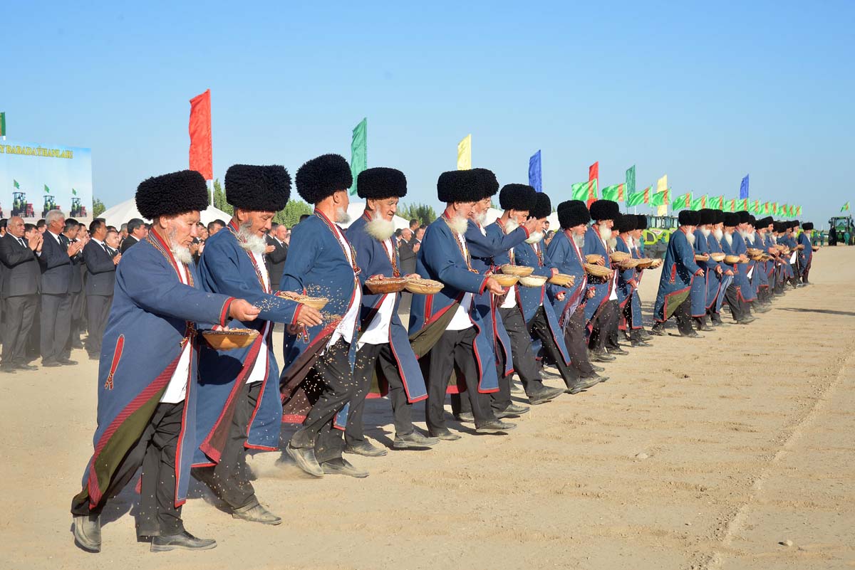 Winter wheat sowing has begun in Turkmenistan